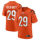 Cam Taylor-Britt Alternate Game Jersey - Cincinnati Bengals