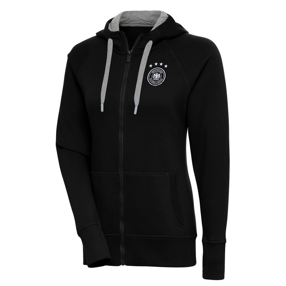 Germany National Team Women's Takeover Full-Zip Hoodie - Black
