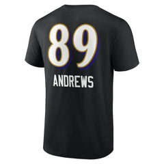 Mark Andrews Team Wordmark Player Name & Number T-Shirt - Baltimore Ravens