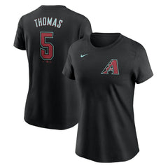 MLB Alek Thomas Arizona Diamondbacks Nike Women's 2024 Fuse Name & Number T-Shirt