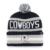 '47 Bering Cuffed Knit Hat with Pom - Dallas Cowboys