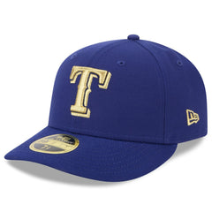 MLB Texas Rangers New Era 2024 Gold Collection Low Profile 59FIFTY Fitted Hat