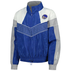 NBA Golden State Warriors The Wild Collective Women's Courtside Half-Zip Track Jacket sale