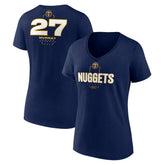 NBA Jamal Murray Denver Nuggets Women's Behind The Back Name & Number V-Neck T-Shirt sale