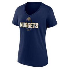 NBA Nikola Jokic Denver Nuggets Women's Behind The Back Name & Number V-Neck T-Shirt sale