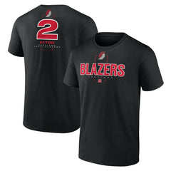 NBA Deandre Ayton Portland Trail Blazers Behind The Back Name & Number T-Shirt
