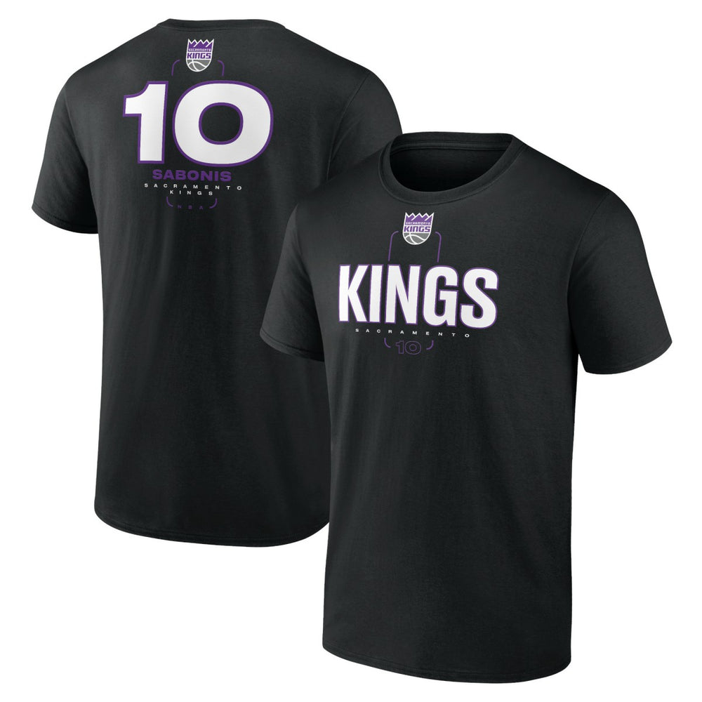 NBA Domantas Sabonis Sacramento Kings Behind The Back Name & Number T-Shirt