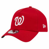 MLB Washington Nationals New Era Team Color A-Frame 9FORTY Adjustable Hat