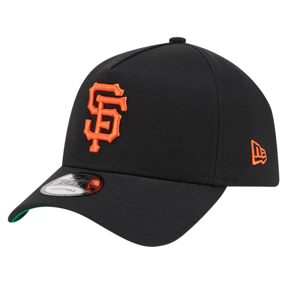 MLB San Francisco Giants New Era Team Color A-Frame 9FORTY Adjustable Hat