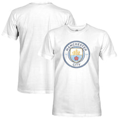 Manchester City 1863FC Color Crest Slub T-Shirt - White