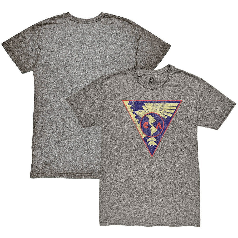 Club America 1863FC Retro Crest Twisted Tri-Blend Slub T-Shirt - Heather Gray