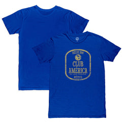 Club America 1863FC Retro Seal Slub T-Shirt - Royal