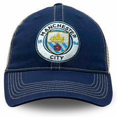 Manchester City 1863FC Trucker Adjustable Hat - Navy
