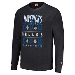 NBA Dallas Mavericks Homage Unisex Holiday Raglan Pullover Sweatshirt sale