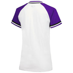 MLB Colorado Rockies New Era Women's Jersey Double Binding Raglan V-Neck T-Shirt