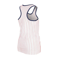 MLB St. Louis Cardinals New Era Women's Sequin Pinstripe Racerback Tank Top