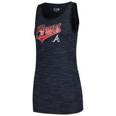 MLB Atlanta Braves New Era Women's Space-Dye Active Tank Top