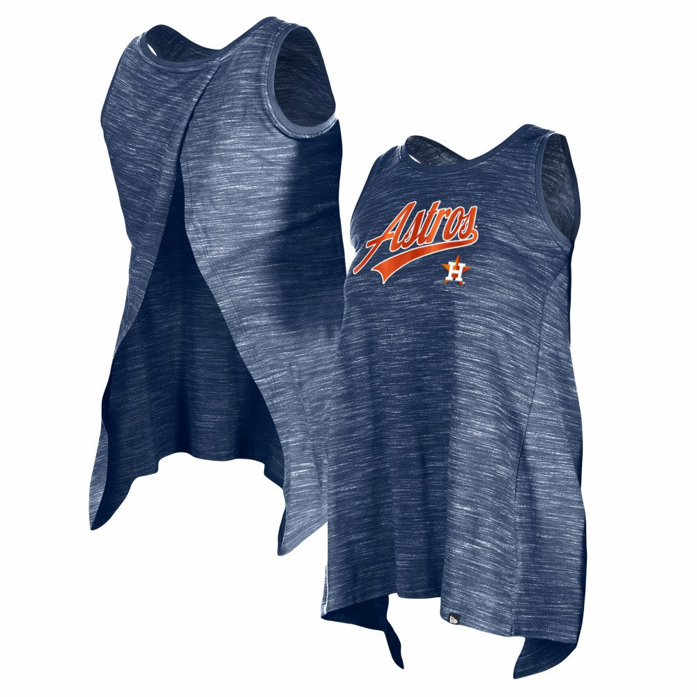 MLB Houston Astros New Era Women's Space-Dye Active Tank Top