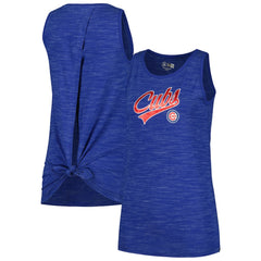 MLB Chicago Cubs New Era Women's Space-Dye Active Tank Top