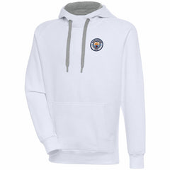 Manchester City Takeover Pullover Hoodie - White