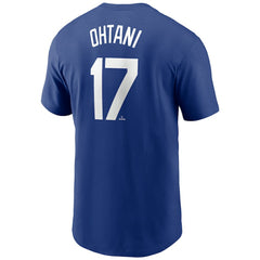MLB Shohei Ohtani Los Angeles Dodgers Nike 2024 Fuse Name & Number T-Shirt – Royal