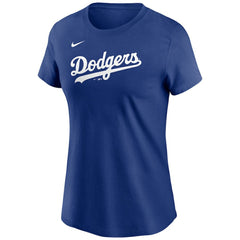 MLB Shohei Ohtani Los Angeles Dodgers Nike Women's Cooperstown Collection Fuse Name & Number T-Shirt