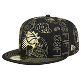 NBA Phoenix Suns 59FIFTY Day Allover Print Stencil Fitted Hat