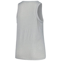 MLB San Diego Padres Soft as a Grape Women's Plus Size Curvy High Neck Tri-Blend Tank Top