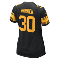 Jaylen Warren Women's Alternate Game Jersey - Pittsburgh Steelers