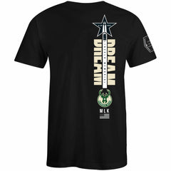 NBA Milwaukee Bucks FISLL x Black History Collection Unisex T-Shirt - Green discount