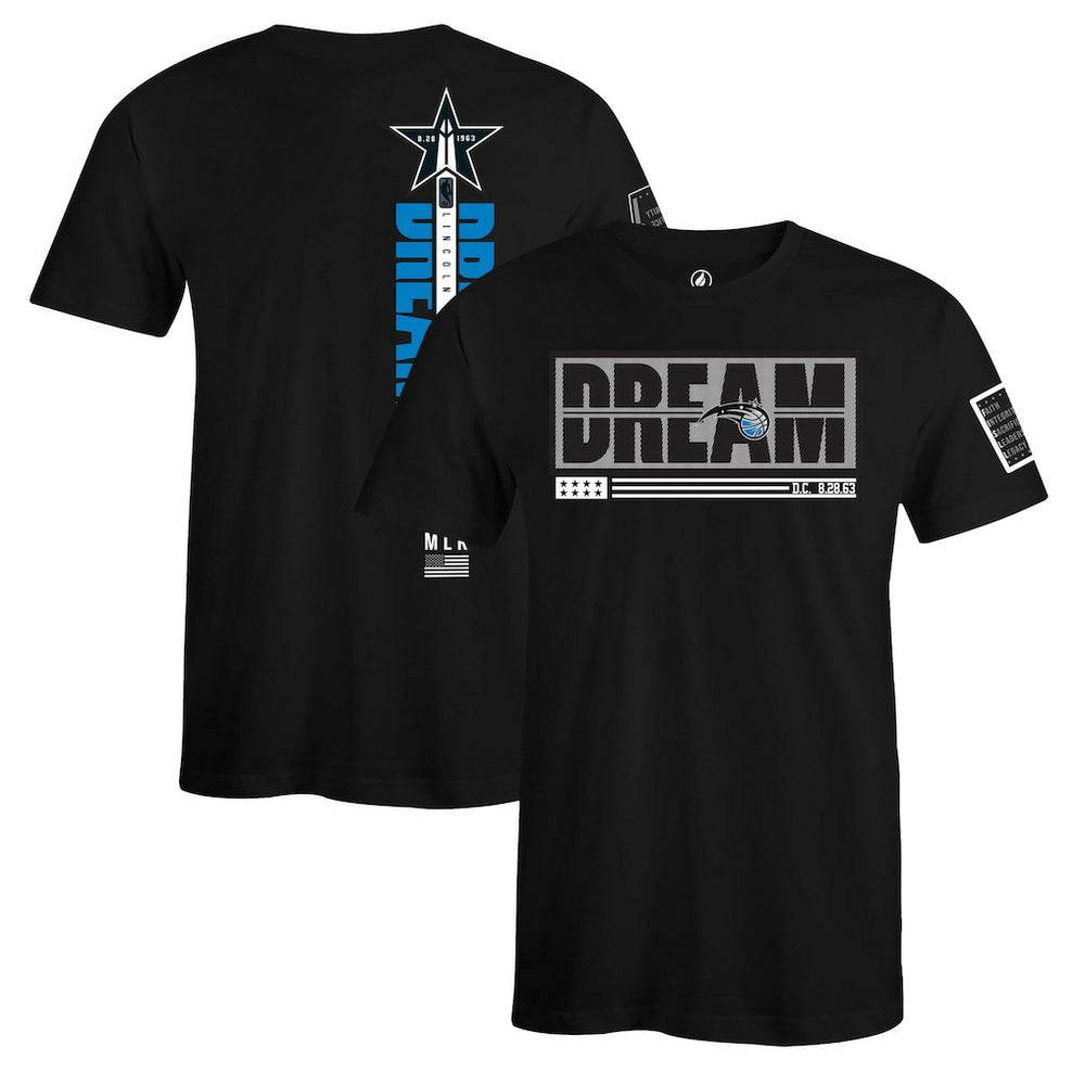 NBA Orlando Magic FISLL x Black History Collection Unisex T-Shirt - Black shop