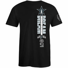 NBA San Antonio Spurs FISLL x Black History Collection Unisex T-Shirt - Black discount