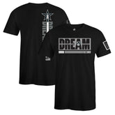NBA Brooklyn Nets FISLL x Black History Collection Unisex T-Shirt - Black outlet