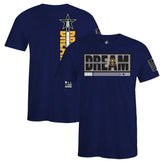 NBA Denver Nuggets FISLL x Black History Collection Unisex T-Shirt - Blue sale