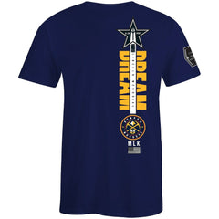NBA Denver Nuggets FISLL x Black History Collection Unisex T-Shirt - Blue sale