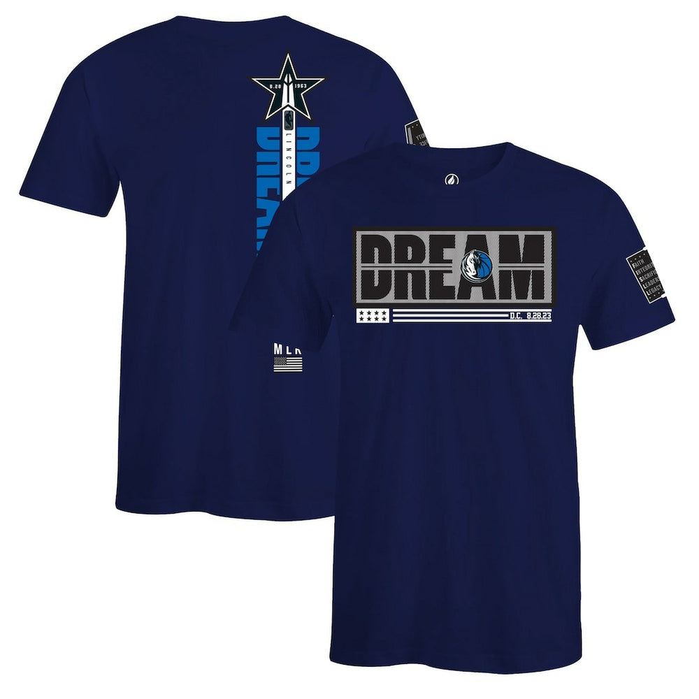 NBA Dallas Mavericks FISLL x Black History Collection Unisex T-Shirt - Royal on sale