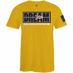 NBA Los Angeles Lakers FISLL x Black History Collection Unisex T-Shirt - Gold discount