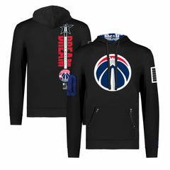 NBA Washington Wizards FISLL x Black History Collection Unisex Pullover Hoodie - Black for sale