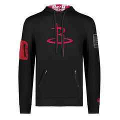 NBA Houston Rockets FISLL x Black History Collection Unisex Pullover Hoodie - Black sale