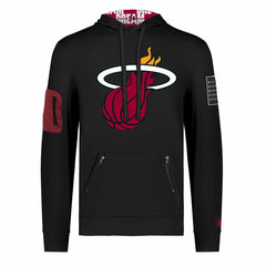 NBA Miami Heat FISLL x Black History Collection Unisex Pullover Hoodie - Black sale