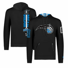 NBA Orlando Magic FISLL x Black History Collection Unisex Pullover Hoodie - Black shop