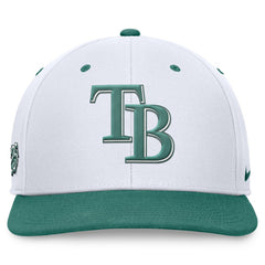 MLB Tampa Bay Rays Nike Bicoastal Two-Tone Pro Performance Snapback Hat