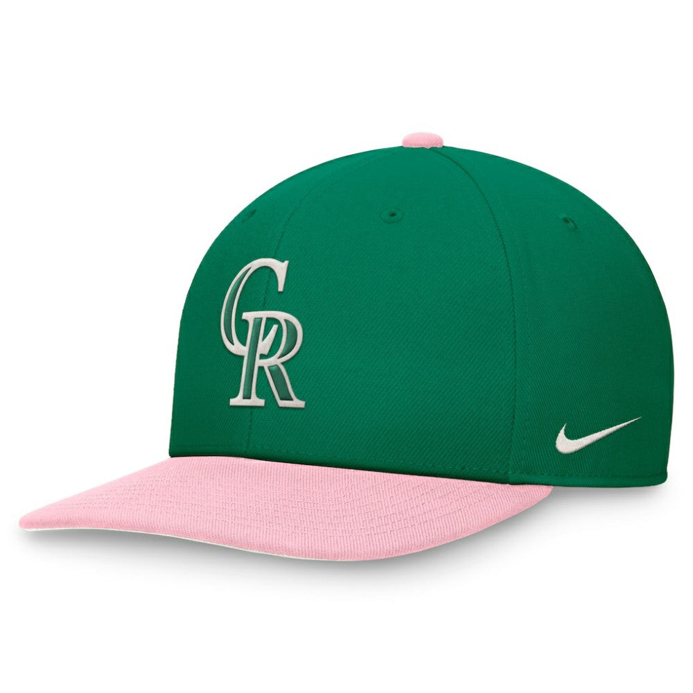 MLB Colorado Rockies Nike Malachite Pro Performance Snapback Hat