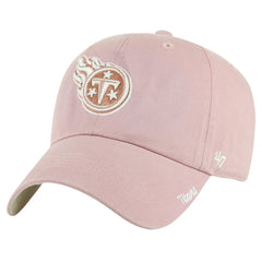 '47 Women's Ballpark Cheer Dusty Rose Clean Up Adjustable Hat - Tennessee Titans