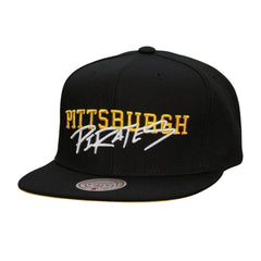 MLB Pittsburgh Pirates Mitchell & Ness Team Tagged Snapback Hat