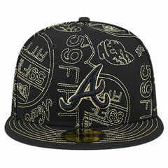 MLB Atlanta Braves New Era 59FIFTY Day Allover Fitted Hat