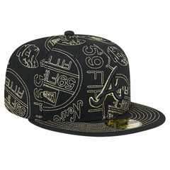 MLB Atlanta Braves New Era 59FIFTY Day Allover Fitted Hat
