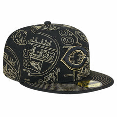 MLB Cincinnati Reds New Era 59FIFTY Day Allover Fitted Hat