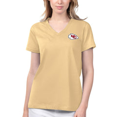 Margaritaville Women's Game Time V-Neck T-Shirt - Kansas City Chiefs