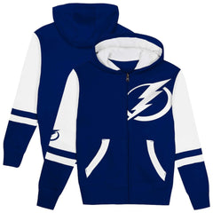 NHL Blue Tampa Bay Lightning Preschool Face Off Full-Zip Hoodie